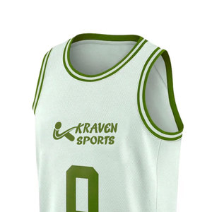 Maillot de basketball de haute qualité, personnalisé avec col en V, maillot de basketball imprimé par sublimation sur mesure - Product Image 4