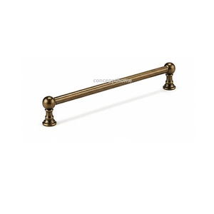 Traditional Brass Bar Handle with Ball Ends <b>for</b> <b>Bathroom</b> Furniture Durable Design - Product Image 6