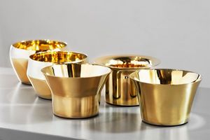ชุดเชิงเทียนสแตนเลสสีทองแดงทันสมัย ทนความร้อน สำหรับตกแต่งบ้าน - Product Image 3