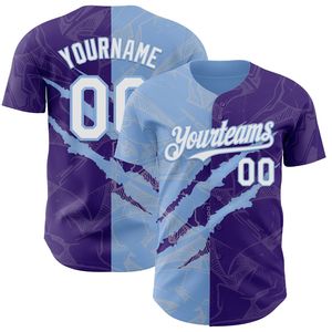 Maillot de baseball personnalisé à boutons, chemise de sport professionnelle, antibactérien, 100% coton biologique, col en V, manches courtes, unisexe - Product Image 1
