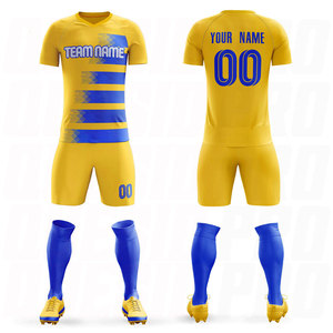 Sportswear Youth Soccer Uniform In Custom Sizes With Custom Logo Printing Professional Team Soccer Uniform Set For Clubs <b>Schools</b> - Product Image 6