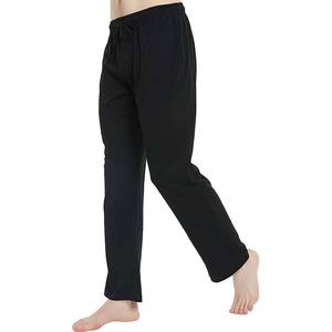 Wholesale OEM Service Custom Logo Canvas Lightweight Elastic Waist Drawstrings <b>Winter</b> Wear <b>Men</b> Fleece Sweatpants Outdoor Casual - Product Image 4