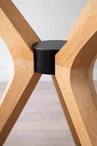 Patas de mesa de madera de haya maciza de primera calidad, base moderna de madera para mesa de comedor, mesa de madera resistente para mesa de comedor o mesa de centro - Product Image 3