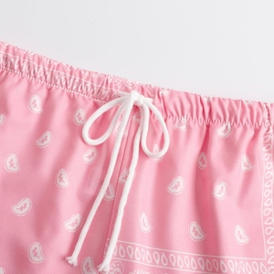 Shorts en maille à imprimé paisley pour homme, style streetwear, shorts de basket respirants, vêtements de sport d'été - Product Image 4