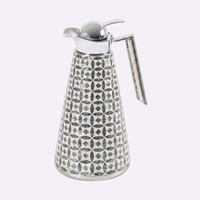 Thermos conique haut de gamme en nacre, idéal pour l'Aïd, fait main, qualité artisanale supérieure, objet décoratif, cadeau essentiel, vente en gros