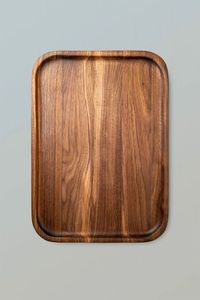 <b>Rustic</b> Brown Acacia Wood Eco-Friendly Food Serving Tray with Built-in Handles Dishwasher Safe Modern Luxury Design for <b>Desk</b> Use - Product Image 6