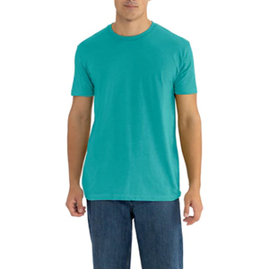 เสื้อยืดผู้ชายทรงสลิมฟิตผ้าฝ้ายยืดได้ระบายอากาศได้สัมผัสนุ่มแขนสั้นทันสมัยสวมใส่สบายทุกวัน - Product Image 1