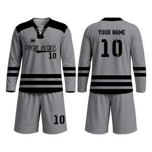 Premium Ice Hockey Uniform Custom Hockey Jersey Set Breathable Moisture Wicking Hockey Apparel Wholesale Factory Direct - Product Image 1