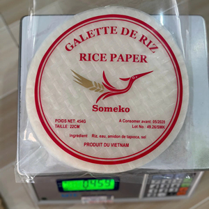 Proveedor Mayorista de Papel de Arroz Premium que Ofrece Envolturas Suaves y Flexibles para Rollitos Primavera Frescos y Fritos - Product Image 1
