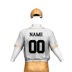 Ensemble d'uniformes de baseball personnalisés de haute qualité pour hommes, respirants et à séchage rapide - Product Image 6