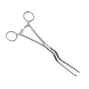 Premium Quality Brunner Non-Traumatic Stomach & Intestinal Clamps Surgery Forceps 24cm Curved Health Care By <b>Blush</b> Surgical - Product Image 4