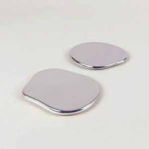 Juego de Posavasos Metálicos Reutilizables Ecológicos con Base de Corcho para Uso Sostenible en el Hogar, la Cocina, la Oficina y Restaurantes - Product Image 2