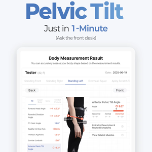 Bodydot BDF1000 Analyseur corporel intelligent alimenté par l'IA, cadre en alliage d'aluminium, suivi de posture corporelle intégrale flexible non pliable, 35x35x134cm - Product Image 1