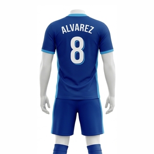Custom Made Automated Cutting Breathable Quick Dry Stretch Plus Size Soccer Uniform 100% Polyester Sublimation Printed Training - Product Image 2
