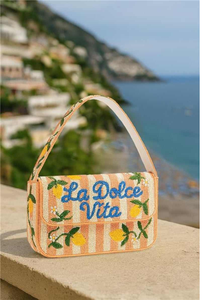 Bolso de Mano de Lujo Negro y Multicolor con Bordado de Cuentas para Mujer, Bolso de Hombro Colgante para Boda, Fiesta, o como Regalo - Product Image 4