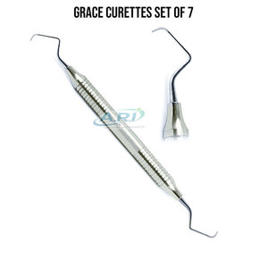 Curetas Quirúrgicas Dentales Profesionales de Acero Inoxidable, Herramientas de Limpieza Bucal, Curetas Quirúrgicas Dentales Duraderas - Product Image 4