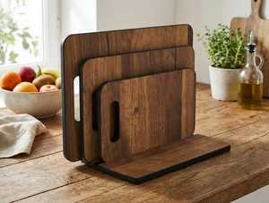 เขียงไม้เนื้อแข็งพร้อมงานฝีมือที่ทนทาน - Product Image 1