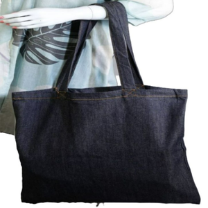 Sacs fourre-tout en toile 100 % coton écologiques en gros avec poignées en corde, sacs de voyage personnalisés pour femmes, recyclables - Product Image 5