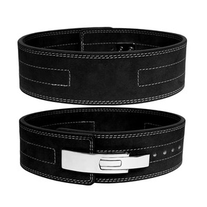 Cinturón de Levantamiento de Pesas Personalizado con Hebilla de Palanca, Cinturón de Entrenamiento de Fuerza de Cuero Resistente, Proveedor OEM de Marca Privada - Product Image 4