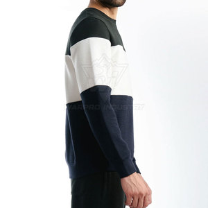 Sweat-shirts d'hiver contemporains pour hommes, coupe classique, col rond, style streetwear moderne, vêtements décontractés pour tous les jours, style pull-over, 100% coton - Product Image 2