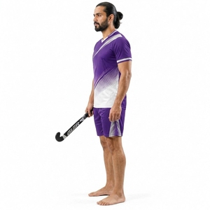 Tenue de hockey pour équipe, uniforme en tissu léger et coupe athlétique confortable pour la mobilité des joueurs - Product Image 3