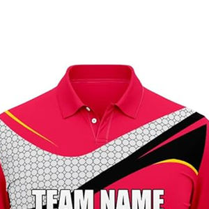 Camisetas de Cricket Transpirables, Ligeras, Cómodas, Ecológicas, Duraderas, de Poliéster, Personalizables, con Logotipo y Número Impresos de Alta Calidad - Product Image 4