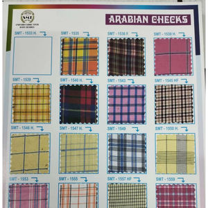 Tela de Sarga a Cuadros de Polialgodón Duradera de Primera Calidad, Técnica de Tejido para Uniformes Escolares para Niños y Niñas, Ropa Institucional - Product Image 1