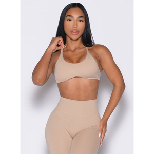 Soutien-gorge de sport de haute qualité pour la remise en forme et le yoga, respirant et confortable, soutien-gorge de sport sans couture haute performance pour femmes - Product Image 1