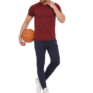 MALUZA INDUSTRIES T-shirt personnalisé pour homme, coupe ample, col rond, tricoté en Spandex/Polyester, sportif, respirant, écologique, anti-UV, séchage rapide, fitness - Product Image 1