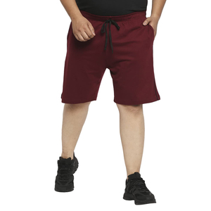 Trendy Men's Solid Eco-Friendly Spandex/Polyester/Nylon Skinny Fit Elastic Waist Shorts High Quality Quick Dry Breathable Summer - Product Image 1