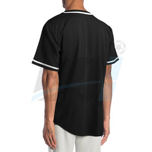 เสื้อเบสบอลสีพื้นพร้อมส่ง เสื้อเบสบอลแห้งเร็ว ทรงหลวม เสื้อเบสบอลผู้ชาย - Product Image 2