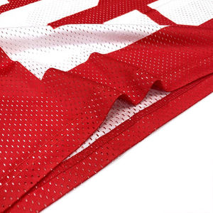 Camiseta de fútbol de malla extragrande personalizada al por mayor, camiseta de fútbol extragrande personalizada 100% poliéster, último estilo - Product Image 5