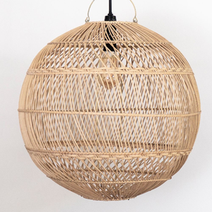 Abat-jour en rotin éclairage suspendu décoratif fait à la main en gros pour l'intérieur de la maison café et projets d'accueil dans le monde entier - Product Image 5