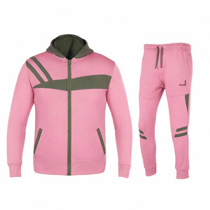 Conjunto Deportivo Unisex Estampado con Cremallera Completa, Capucha, Cuello con Capucha, Informal, Transpirable, de Secado Rápido, 100% Algodón, para Invierno, Corte Regular para Adultos - Product Image 5