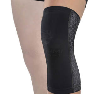 La rodillera de diseño elástico ofrece un ajuste duradero y una compresión confiable para mejorar la estabilidad y reducir el estrés muscular. - Product Image 6