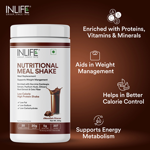 Batido Sustituto de Comida en Polvo 500g Chocolate 20g Proteína 5g Fibra con Avena Semillas de Lino Enzimas Digestivas Sin Azúcar Añadido - Product Image 3