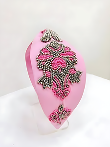 Diademas de Marca Clásica al por Mayor, Accesorios para el Cabello Ecológicos, Ajustables, Ligeros, de Tela de Lujo para Mujeres y Niños - Product Image 2