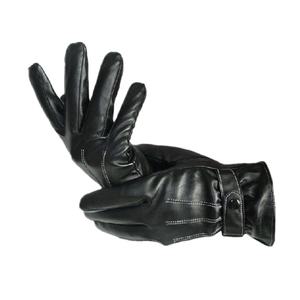 Gants de conduite d'hiver pour hommes de haute qualité, en cuir d'agneau véritable, logo personnalisé, respirants, à doigts entiers, modèle KADIA - Product Image 2