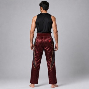 Pantalon de kick-boxing professionnel avec coutures renforcées, confort léger et durabilité accrue pour les athlètes actifs - Product Image 2