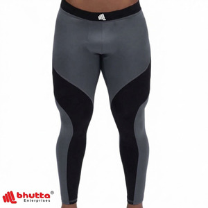 Leggings de Compresión para Hombre, Personalizados, de Spandex/Poliéster, Secado Rápido, Antibacterianos, Transpirables, Resistentes a Desgarros, Alta Elasticidad - Product Image 4