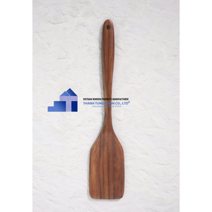 Ensemble de cuillères en bois de cuisine naturelle le plus vendu Cuillères en bois personnalisées pour la décoration de la maison du fabricant vietnamien pour les grossistes - Product Image 5