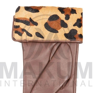 Gants d'hiver en cuir pour femme, fabriqués au Pakistan, pour la mode féminine, thermiques, pour la conduite automobile - Product Image 4