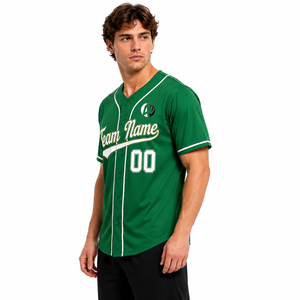 Maillot de baseball durable, conçu avec un textile léger et fiable, idéal pour l'entraînement des équipes et les matchs, au style sportif et épuré. - Product Image 4