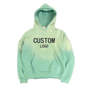 Latest Design Casual Wear Acid <b>Wash</b> Pullover Men Hoodie Oversized Vintage Clothing Manufacture <b>for</b> <b>Sale</b> - Product Image 1