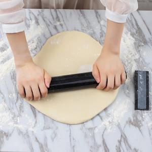 Black Marble Rolling Pin Rod Style with <b>Stand</b> for Baking <b>Pizza</b> Bread Cookie Cake Pastry And Home Kitchen Display Gift From India - Product Image 3