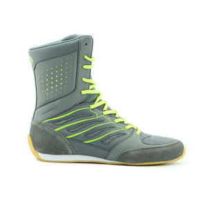 Botas de Lucha Libre de Cuero Genuino para Hombre con Logotipo Personalizado, OEM, de Alta Calidad, Marca Propia, Fabricante Profesional, Forro de Malla para Invierno - Product Image 6