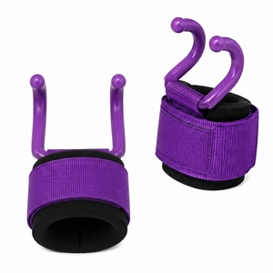 Service OEM – Meilleures ventes : Sangles de poignet réglables en coton robustes avec crochets pour haltérophilie et entraînement, avec option OEM - Product Image 4