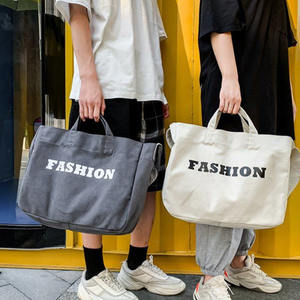 2025 Custom Canvas <b>Tote</b> <b>Bag</b> Embroidered Cotton <b>Fabric</b> Open Closure Vintage Luxury Shopping Handbag 3L+ Capacity 08 - Product Image 6