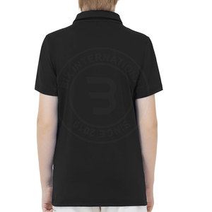 Chemises polo de golf pour jeunes, hauts à col anti-humidité, vêtements de sport de golf pour juniors, vêtements de performance à manches courtes pour garçons - Product Image 2
