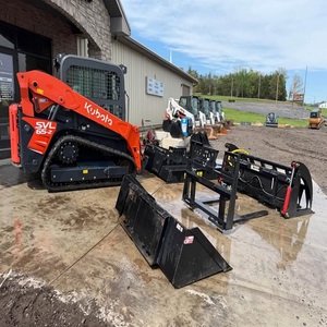 Kubota SVL 65-2 Skid Steer Loader with Front End Loader Backhoe 4WD Automatic Crawler Tractor Gear <b>Pump</b> Components - Product Image 3